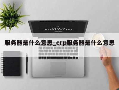 东莞服务器是什么意思_erp服务器是什么意思 